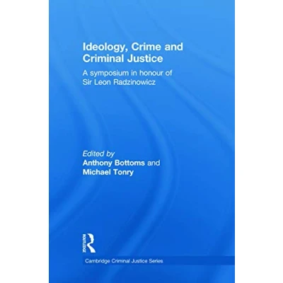 Abbildung von Ideology, crime and Criminal justice (Cambridge Justice)