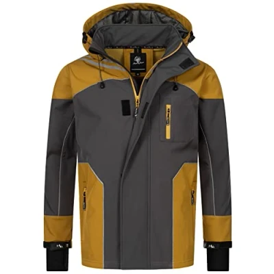 Abbildung von Rock Creek Softshelljacke Herren Wanderjacke H 312