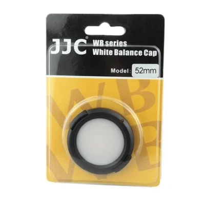 Abbildung von JJC Easy Snap Weißabgleichkappe für 52mm Filter Durchmesser