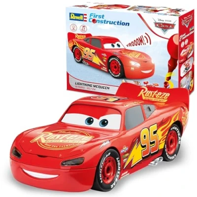 Abbildung von Revell® Modellbausatz Revell First Construction, Lightning McQueen, Maßstab 1:20