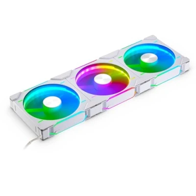 Abbildung von Phanteks D30 140 Regular D RGB weiß 3er Pack Gehäuselüfter