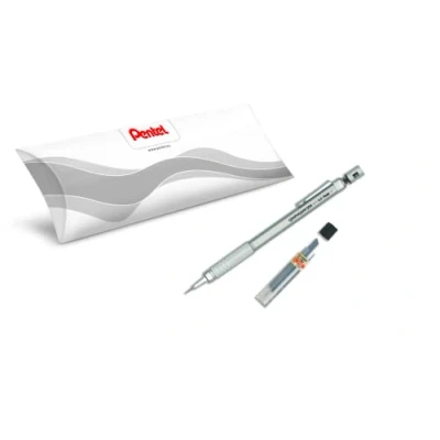 Abbildung von Pentel GraphGear PG515 A Druckbleistift 0,5 mm + 1 Etui mit 12 Hi Polymer Super C505 HB
