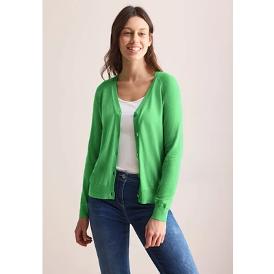 Abbildung von Cecil Strickjacke, Damen, Größe: XL, Grün