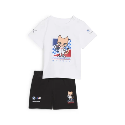 Abbildung von Puma BMW M Motorsport Kurzarmset Shorts für Kinder, Größe: 92, White