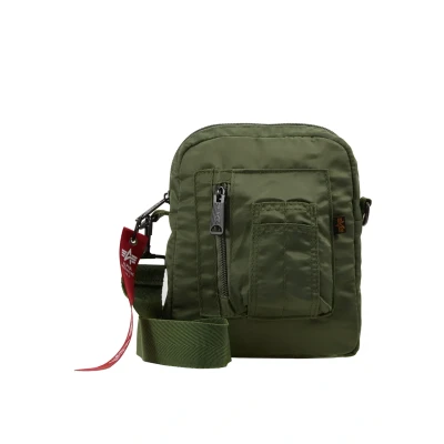Abbildung von Alpha Industries CREW Carry BAG Umhängetasche, Größe: One Size, Sage green