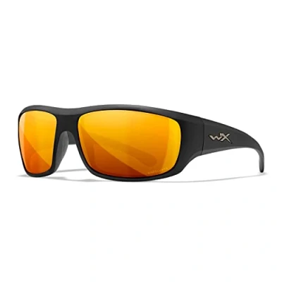 Abbildung von Wiley X │ WX Omega Sonnenbrille Herren Ideal bei Outdoor Aktivitäten Sport Fahrradbrille Laufbrille Fischen Wandern Sportbrille 100% UVA/UVB Schutz