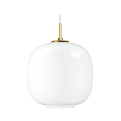Abbildung von Louis Poulsen Hängeleuchte VL45 Radiohus, Ø 25 cm, weiß Glas