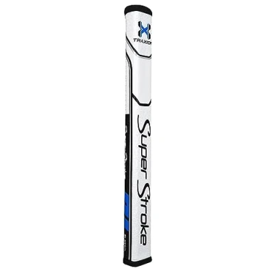 Abbildung von Super Stroke Unisex Erwachsene Putter Grip Traxion Flatso Golf Puttergriff, Rot/Weiß/Blau, 1.0
