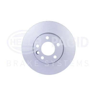 Abbildung von HELLA PRO High Carbon 8DD 355 128 021 Bremsscheibe VOLKSWAGEN: Multivan 5 (7HM, Transporter Kastenwagen, Bus