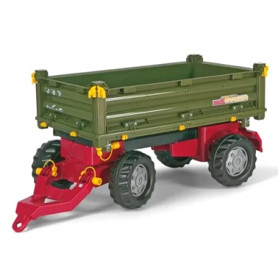 Abbildung von rollyMulti Trailer, gr&uuml;n, 2 achsig