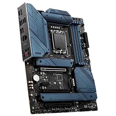 Abbildung von MSI MAG Z690 TORPEDO Gaming Mainboard ATX, unterstützt Intel Prozessoren der 12. Generation, LGA 1700, 16 Duet Rail VRM 70A, DDR5 Memory Boost 6400+MHz/OC, 1 x PCIe 5.0 x16, 3 M.2 Gen4, 2.5G LAN