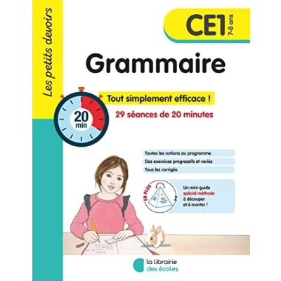 Abbildung von Les petits devoirs Grammaire CE1: 29 séances de 20 minutes
