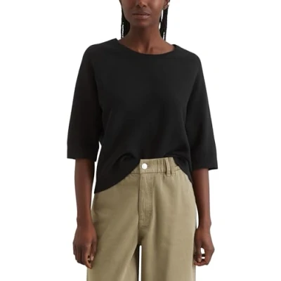 Abbildung von Marc O&#039;Polo Denim Round NECK Strickpullover, Damen, Größe: XS, Black