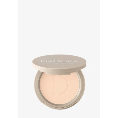 Abbildung von Isadora THE NO Compromise Matte Longwear Powder Puder, Größe: 7 g, Neutral porcelain