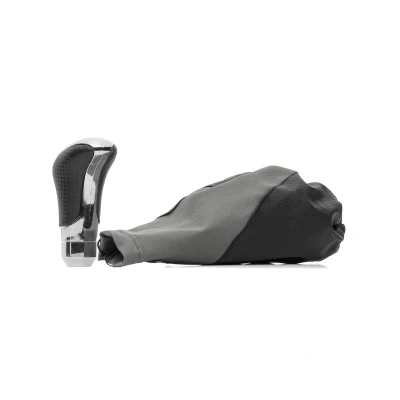 Abbildung von RIDEX 4805A0002 Schalthebelverkleidung Leder schwarz Universal