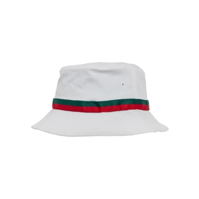 Abbildung von Flexfit Bucket Hut, Herren, Größe: One Size, White/firered/green