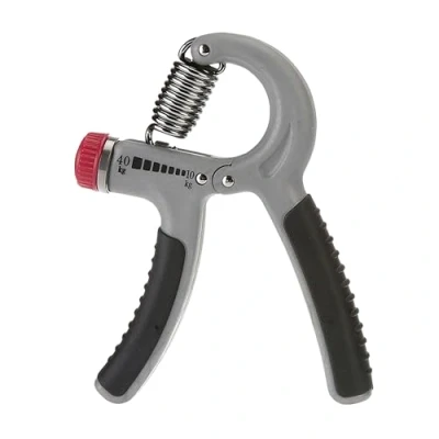 Abbildung von Tunturi Verstellbarer Handtrainer, Fingertrainer mit 10 40 kg, Kraftübungen für Hand und Griffstärke, Unterarmtrainer