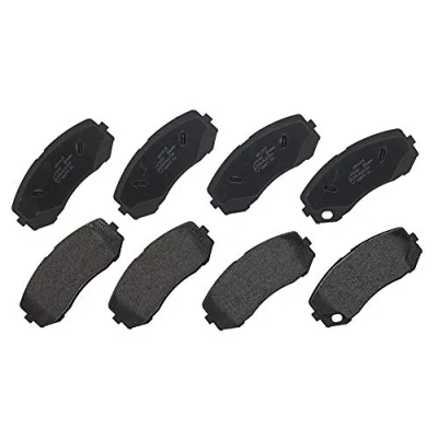 Abbildung von BREMBO P 54 043 Bremsbelagsatz für Verschleißwarnanzeiger vorbereitet ohne Zubehör MITSUBISHI: Canter 7.Generation