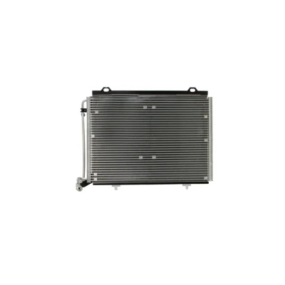 Abbildung von NISSENS 94284 Klimakondensator ohne Trockner Aluminium 595 R 134a MERCEDES BENZ: C Klasse Limousine, CLK Cabrio, T modell