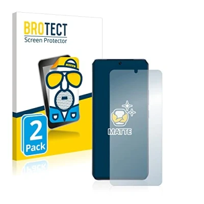 Abbildung von BROTECT Entspiegelungs Schutzfolie für Vivo V21 5G (2 Stück) Matte Displayschutz Folie, Anti Reflex, Fingerprint