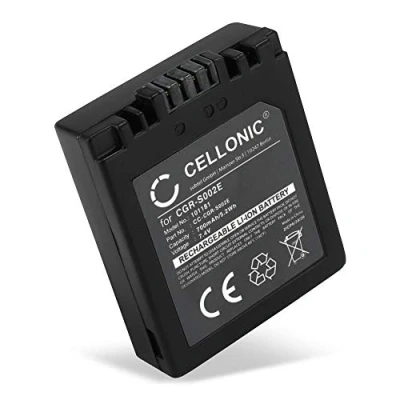 Abbildung von CELLONIC CGA S002e 1B CGR S002 DMW BM7 Akku kompatibel mit Panasonic Lumix DMC FZ20, FZ5, FZ1, FZ10, FZ2, FZ3, FZ4, FZ15, 7.2V 7.4V 700mAh