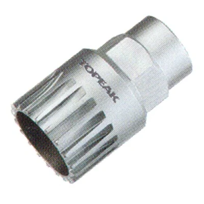 Abbildung von Topeak Innenlagerwerkzeug Cartridge Bottom Bracket Tool, Silver, 5.3 x Ø 3.2 cm