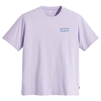 Abbildung von Levi&#039;s Relaxed FIT TEE Tshirt print, Herren, Größe: XS, Original purple