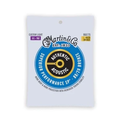 Abbildung von MARTIN Cordes Authentic, Custom Light, 80/20