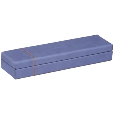 Abbildung von Rhodia 318878C Stiftebox (21 x 5,5 3 cm, praktisch und strapazierfähig, Kunstleder, elegant, ideal für Ihr Büro) 1 Stück, saphirblau