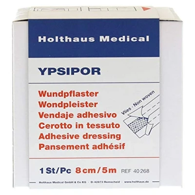 Abbildung von Wundpflaster Ypsipor Vlies 8 cmx5 m 1 St