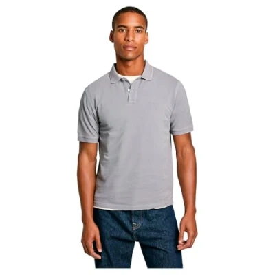 Abbildung von Pepe Jeans NEW Oliver Poloshirt, Herren, Größe: XL, Industrial grey