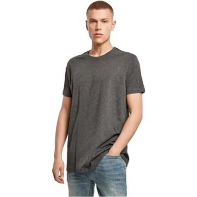 Abbildung von Build Your Brand Herren T Shirt Round Neck, charcoal, XL