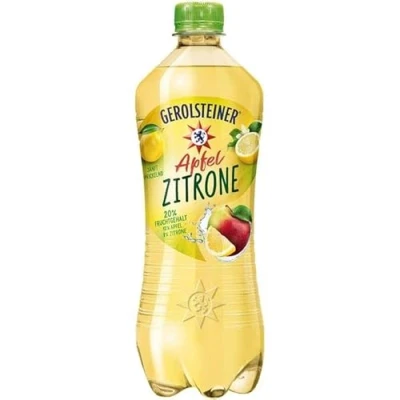 Abbildung von 18 Flaschen Gerolsteiner &amp; Frucht Apfel Zitrone Fit + Mineralwasser a 750ml PET inc. 4,50 EINWEG Flasche