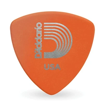 Abbildung von Planet Waves 2DOR2 100 Picks Duralin Orange Wide Shape in Light