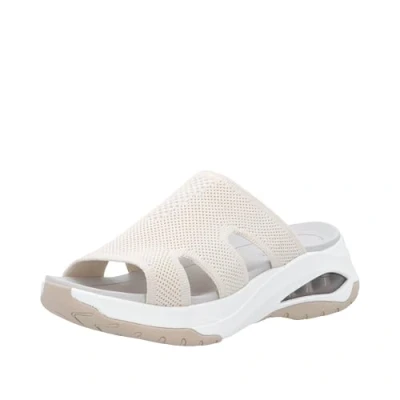 Abbildung von Rieker Damen W3150 Slides, Beige, 39 EU