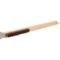 Abbildung von Ofenbürste mit Holzgriff, Grill Reinigungsbürste