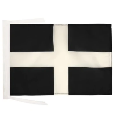 Abbildung von AZ FLAG Flagge Cornwall 45x30 Cm Mit Kordel St. Piran Fahne 30 x 45 Flaggen