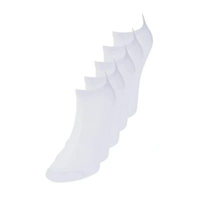 Abbildung von Trendyol Damen Woman with Slogan 5 Pack Knit Socks herrensocken, weiß, Einheitsgröße
