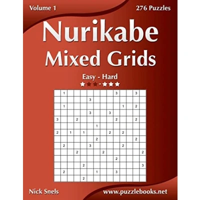 Abbildung von Nurikabe Mixed Grids Easy to Hard Volume 1 276 Puzzles