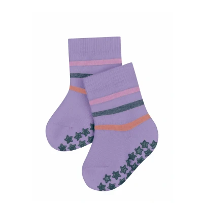 Abbildung von Falke Multi Stripe CP Socken für Kinder, Größe: 62/68, Light lilac