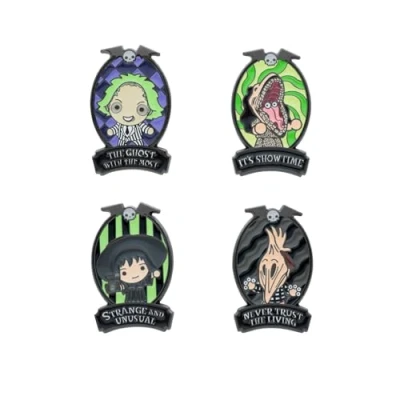 Abbildung von Grupo Erik Set Pins Beetlejuice 4 Anstecknadeln Sonic Geschenke Merchandising