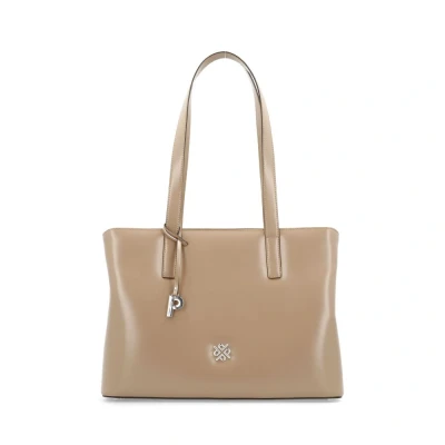 Abbildung von Picard Damen Shopper BlackTie 5519 aus Rindsleder in der Farbe Chai, 37x27x14 cm, 55194S92D3