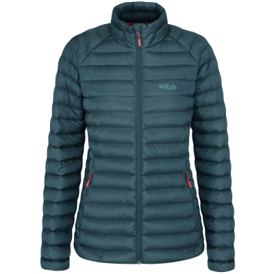 Abbildung von Rab Damen Microlight Daunenjacke für Trekking, Klettern, Skifahren, Schwarz, 38