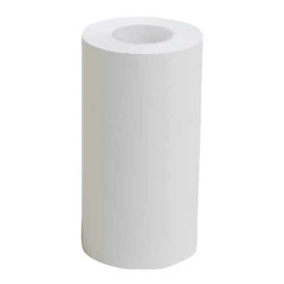 Abbildung von Exacompta Ref. 40862E Karton mit 120 Rollen für Bankkarten 57 x 30 mm 9 m 1 Falz Thermopapier 55 g/m² ohne Phenol Weiß