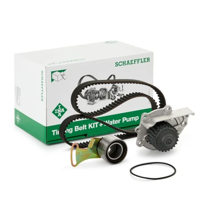 Abbildung von INA 530 0242 30 Wasserpumpe + Zahnriemensatz mit MG: MGF Cabrio, MG TF ROVER: 200 25 Schrägheck, 45 Hatchback