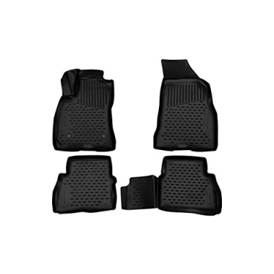 Abbildung von Element Passgenaue Premium Antirutsch Gummi Fußmatten FIAT Doblo II, Van