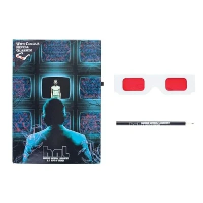Abbildung von HAWKINS Paladone Lab Thermoeffekt Notizbuch und Bleistift CDU 12, Multicolor, 9878