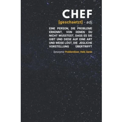 Abbildung von Chef geschätzt: Notizbuch inkl. To Do Liste das perfekte Geschenk für Männer, die sagen haben Geschenkidee Geschenke