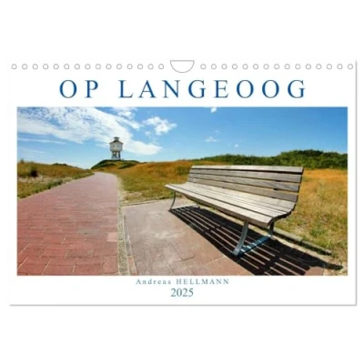 Abbildung von OP LANGEOOG (Wandkalender 2025 DIN A4 quer), CALVENDO Monatskalender