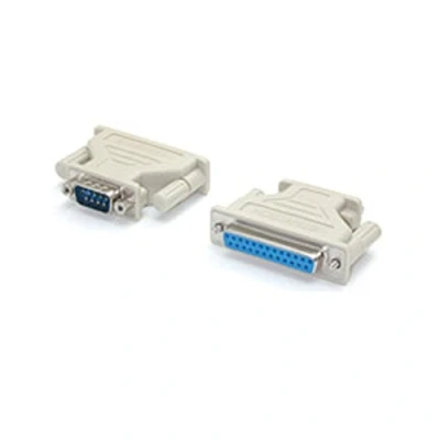 Abbildung von StarTech.com DB9 auf DB25 Seriell Adapter (St/Bu) Beige